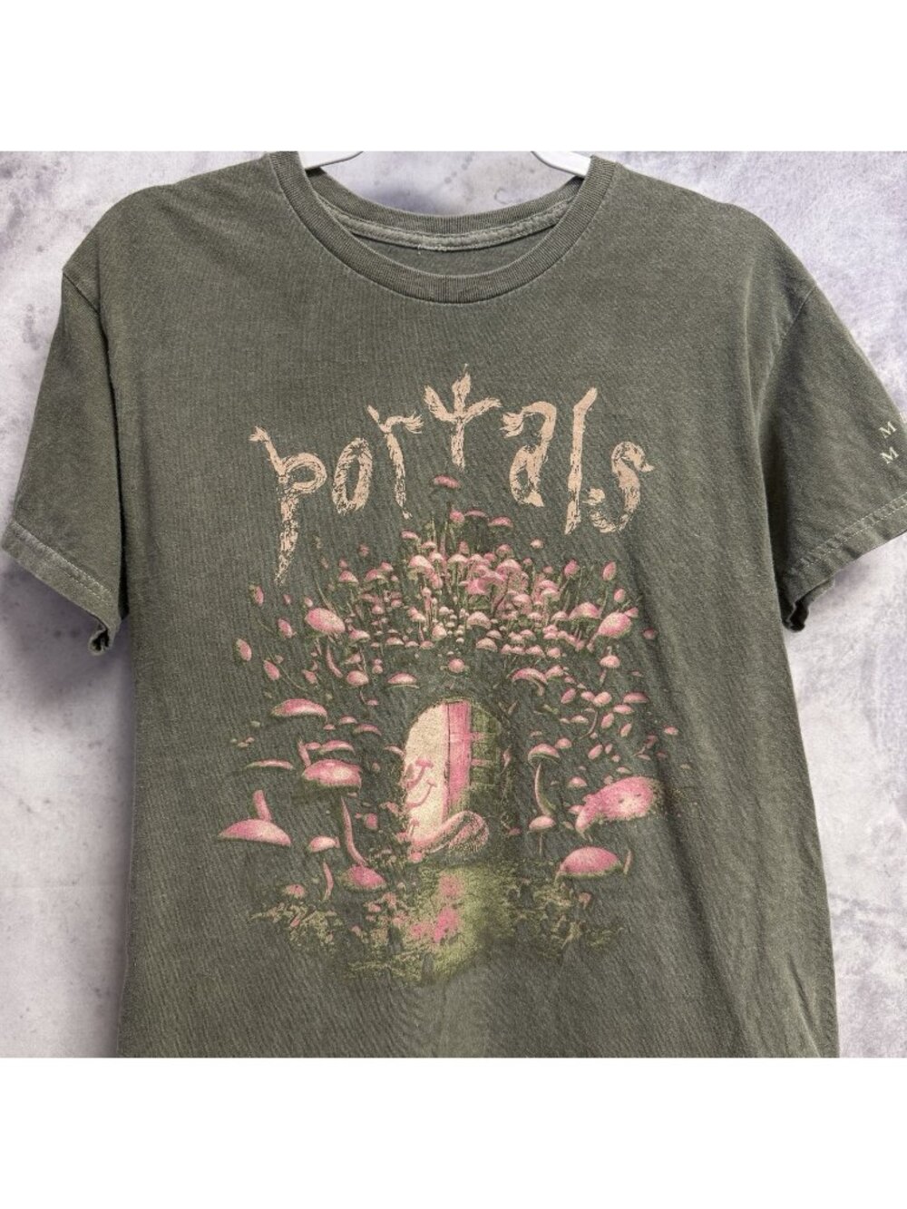 Melanie Martinez Portals Tour T Shirt Mushrooms Adult Medium